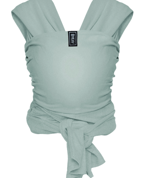 2e Kans • Draagdoek Stretchy Wrap Deluxe • Minty Grey M