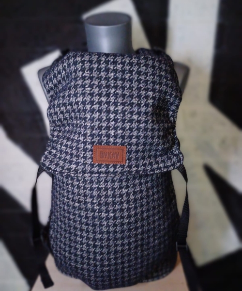 Sample Click Classic Carrier Piede de poule - blue wool