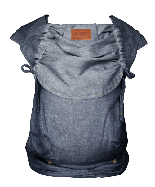 Sample Baby carrier Mei Tai Deluxe • Dark Jeans Half Buckle 