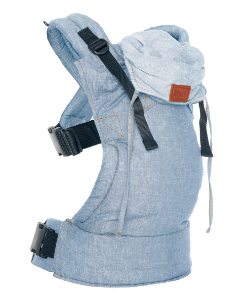 B-choice Babycarrier Click Carrier Deluxe Denim • Stonewashed