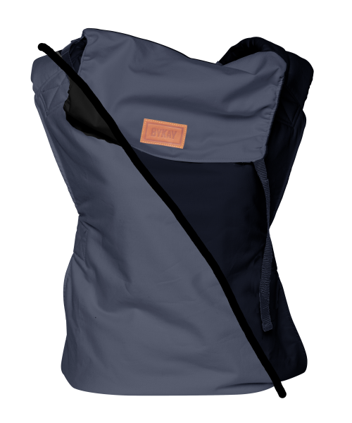 Draagzak Click Carrier Reversible Black/ Steelgrey