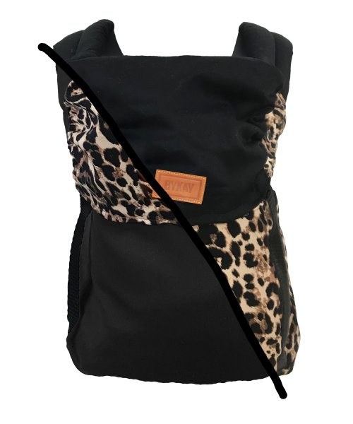 Click Carrier Reversible • Black - Leopard